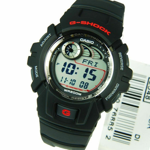 New Casio G-2900 G-Shock Digital Mens Watch E-Data Memory G-2900F-1V Black Diver