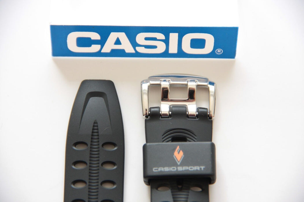 CASIO Original Factory Pro Trek PRG-90-1 Original Black Rubber Watch BAND PRG-90