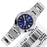 Casio New LTP-1241D-2A2 Blue Analog Womens Watch Date LTP-1241 Stainless Steel
