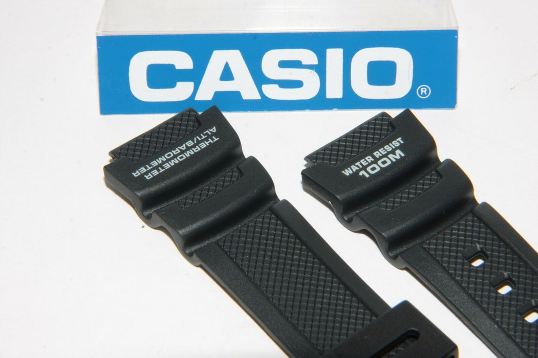CASIO SGW-300H-1AVH Original SGW-300 Black Rubber Watch BAND Strap SGW-400