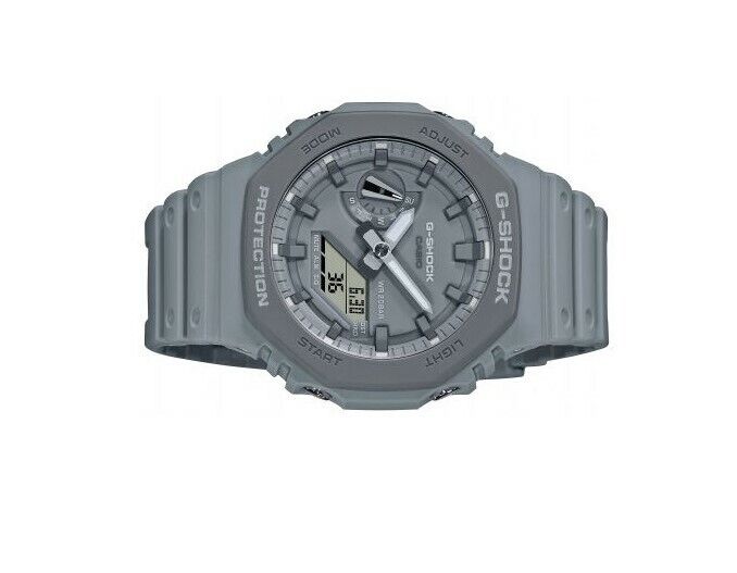 Guard Casio Analog GA-2110ET-8A Carbon Watch — G-Shock Time Gray Digital Core Finest