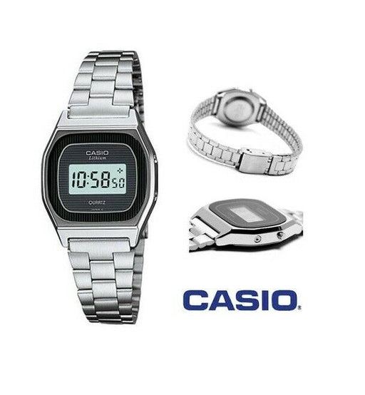 Casio Original New LB-611A-8 Digital Stainless-Steel Womens Watch LB611 LB-611