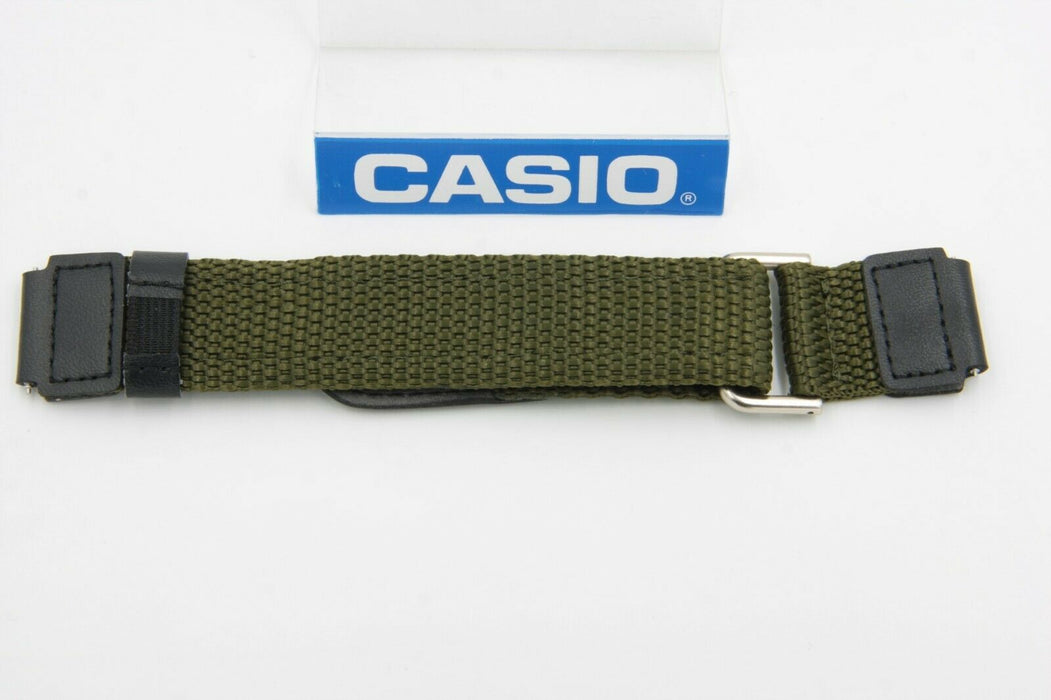 Casio Original Watch Band AW-80V-3 Green Strap Fits 18mm Sports Style AW-80V