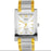 Casio Beside BEM-100SG-7A Stainless Steel Analog Mens Watch White Dial BEM-100