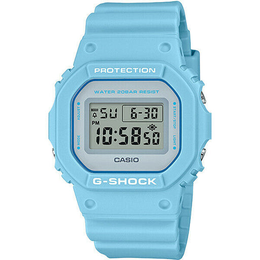Casio G-Shock DW-5600SC-2D Blue Pastel Series Digital Girl Watch DW-5600 200M WR