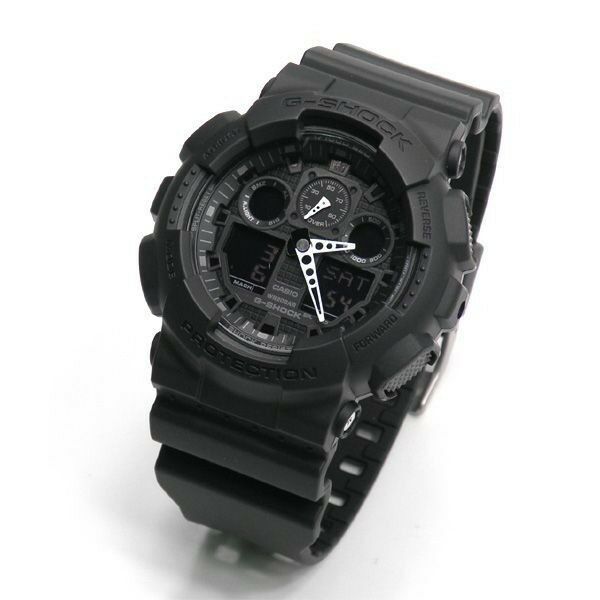 Casio G-Shock GA-100-1A1 Black Original Analog Digital Mens 200M — Finest Time