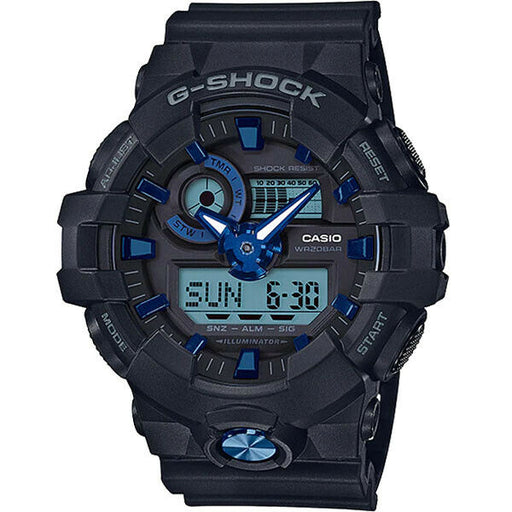 Casio G-Shock GA-710B-1A2 Super Illuminator Analog Digital Mens Watch GA-710 New