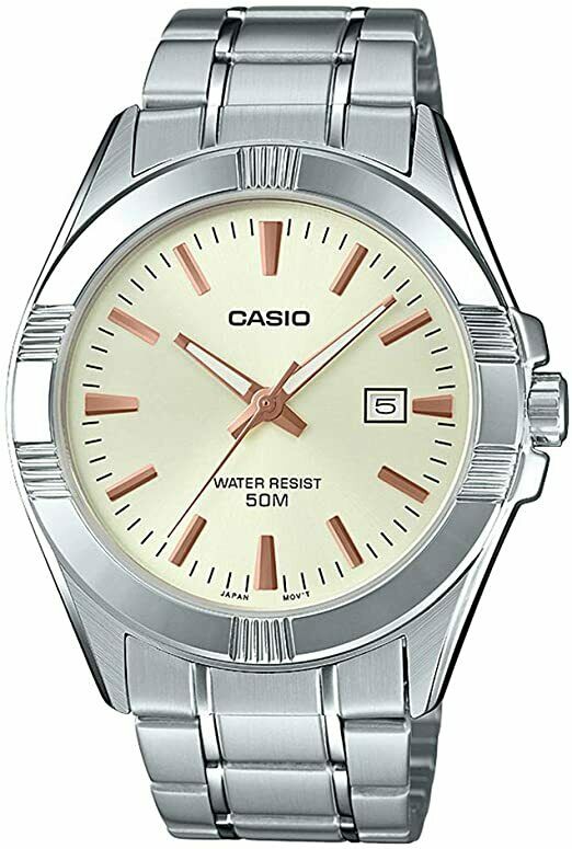 Casio MTP-1308D-9A Analog Mens Watch Stainless Steel WR 50M MTP-1308 Original