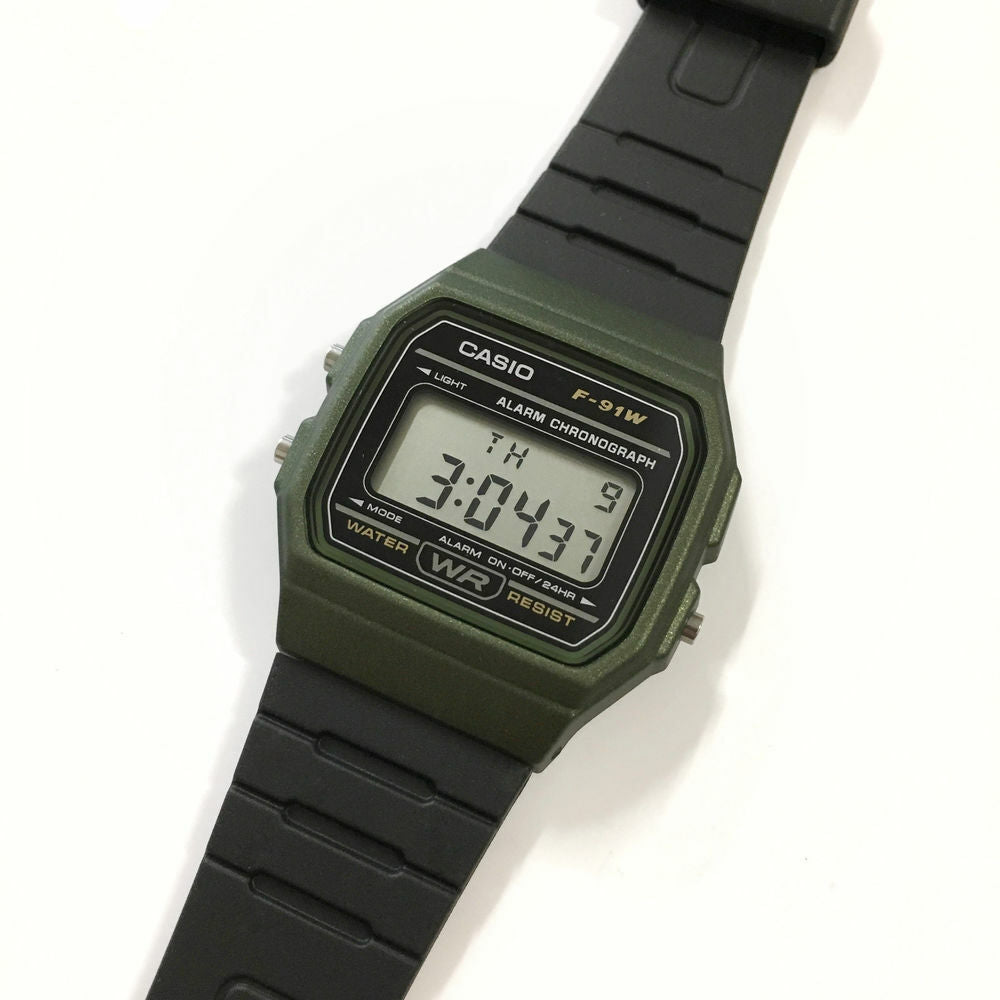 Topmøde blæk skrivestil Casio F-91WM-3A New Original Alarm Chronograph Classic Digital Rretro —  Finest Time