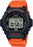 Casio W-219H-4A Original Digital Orange Mens Watch Stopwatch Alarm 50M WR W-219