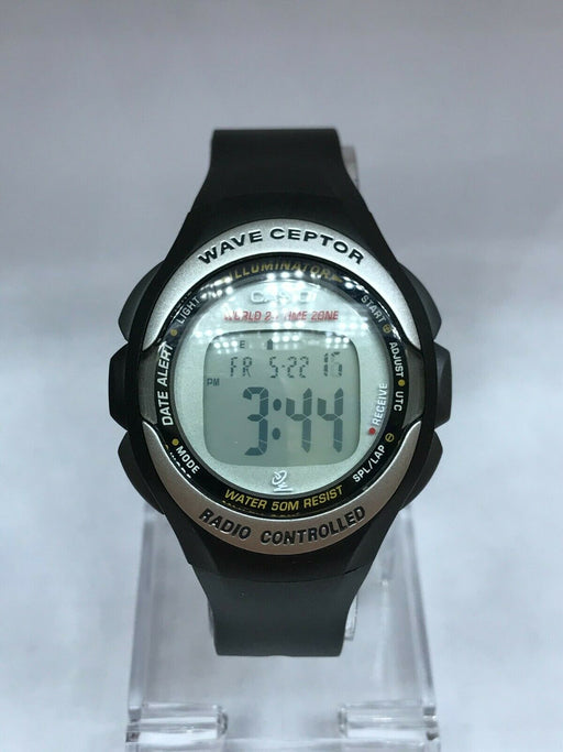 Casio WV-50H-1 Wave Ceptor Radio Controlled Digital Watch WV-50 Vintage 50M WR