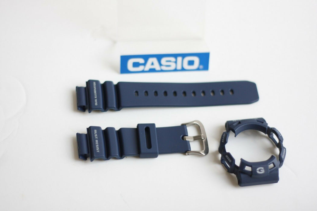 CASIO G-Shock G-9100-2 Original Dark Blue BAND & BEZEL Combo G-9100 G-9100-2V