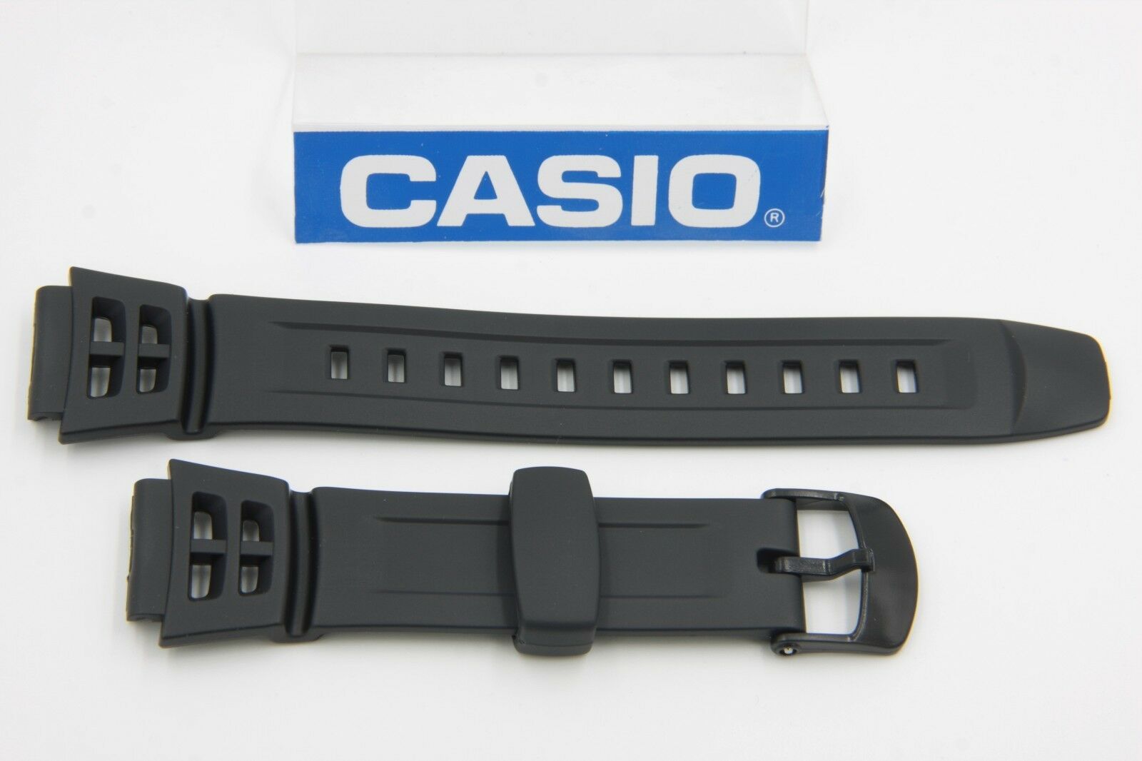 Casio AQ-S800W-1 New Original New Watch Band Strap Black Rubber AQ-S800W