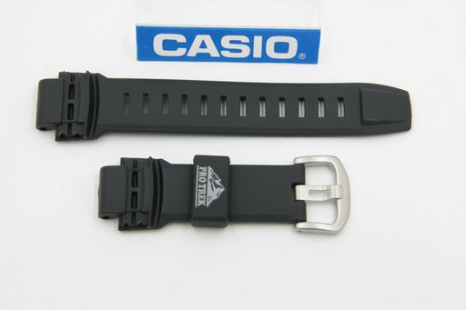 Genuine Casio Original Pro Trek PRG-250 PRG-510 PRW-2500 Rubber Watch Band Black