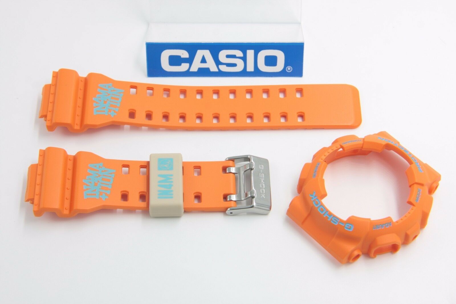 CASIO G-Shock & IN4MATION GAX-100X-4 X-Large Orange BAND & BEZEL