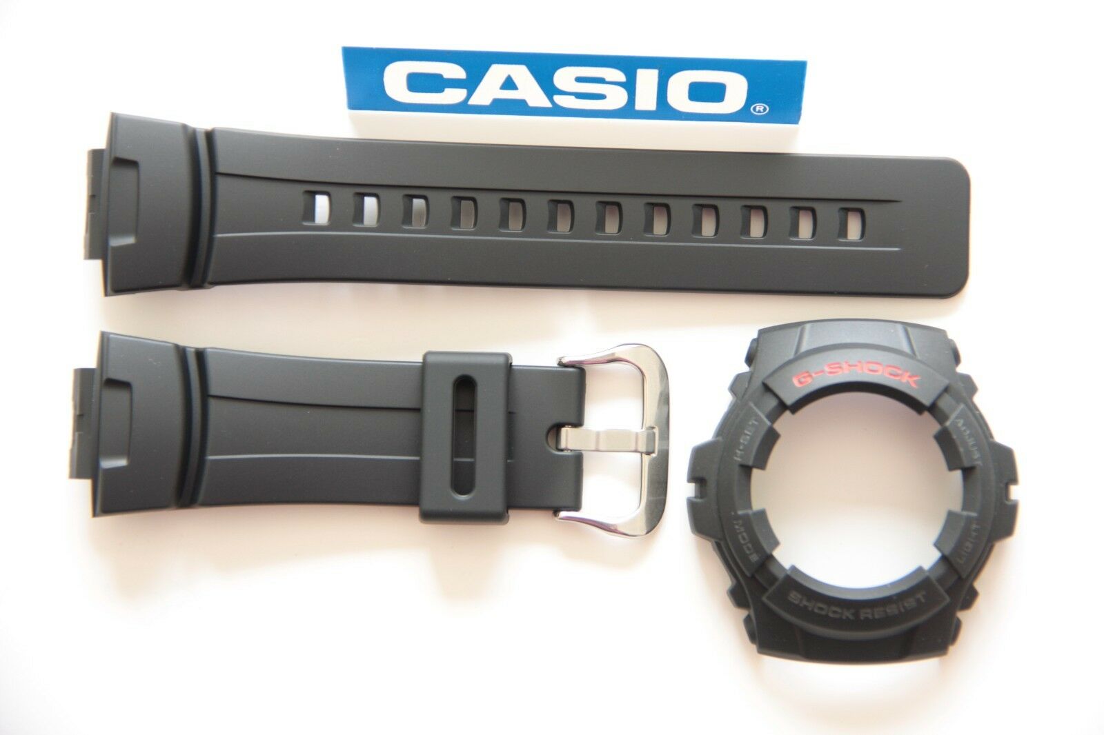 CASIO New G-Shock Original G-100-1BV Black BAND & BEZEL Combo G-100 G-101 G100
