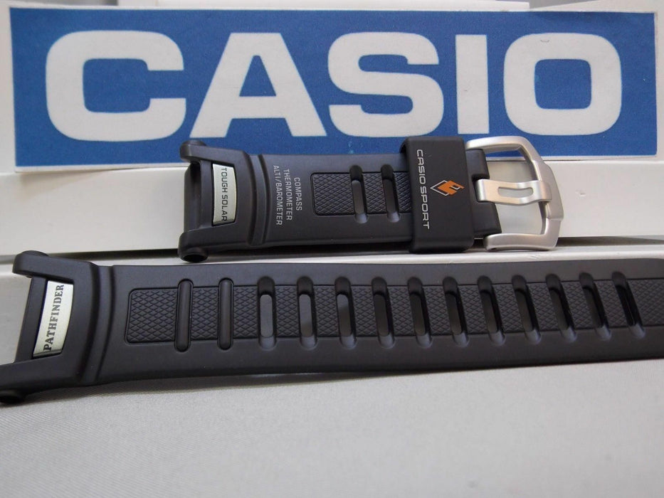 Teenageår scramble Bliver værre Casio Pro-Trek PRG-130 Original New Watch Band PRW-1500 PAW-1500 Rubbe —  Finest Time