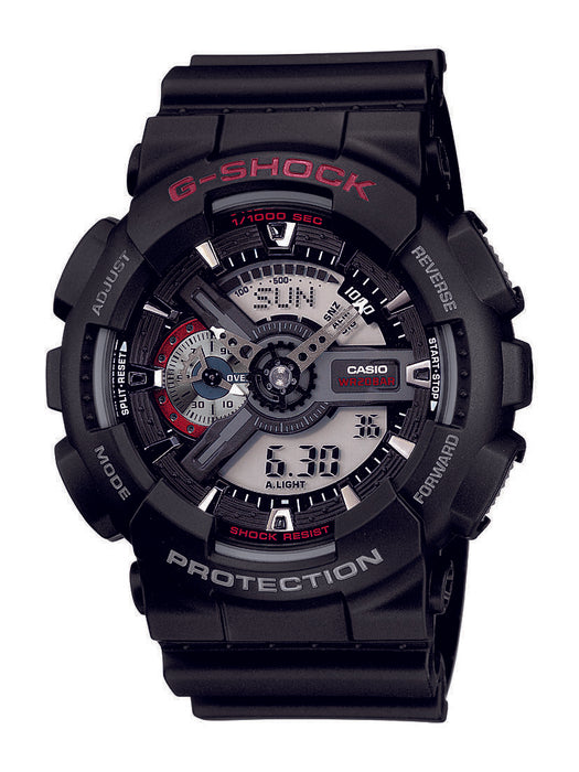 Casio G-Shock GA-110-1A Black Original Analog Digital Mens Watch GA-110 200M WR