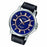 Casio MTP-E130L-2A1 Analog Leather Band Mens Watch Blue Dial WR 50M MTP-E130 New