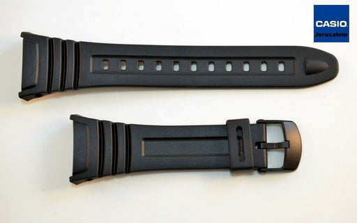 CASIO W-96H W-96H-1BV Original New  Black Rubber Watch Band Strap W-96-2A