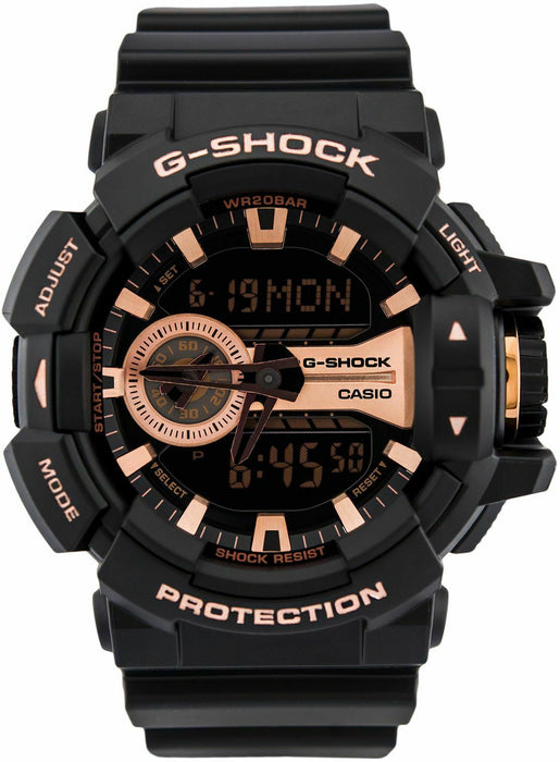 Casio G-Shock GA-400GB-1A4 New Analog Digital Mens Watch Digital GA-400 200M WR