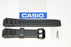 Original Casio Watch Band EFR-515PB Black Rubber Edifice Strap W/ 2 Pins EFR-515