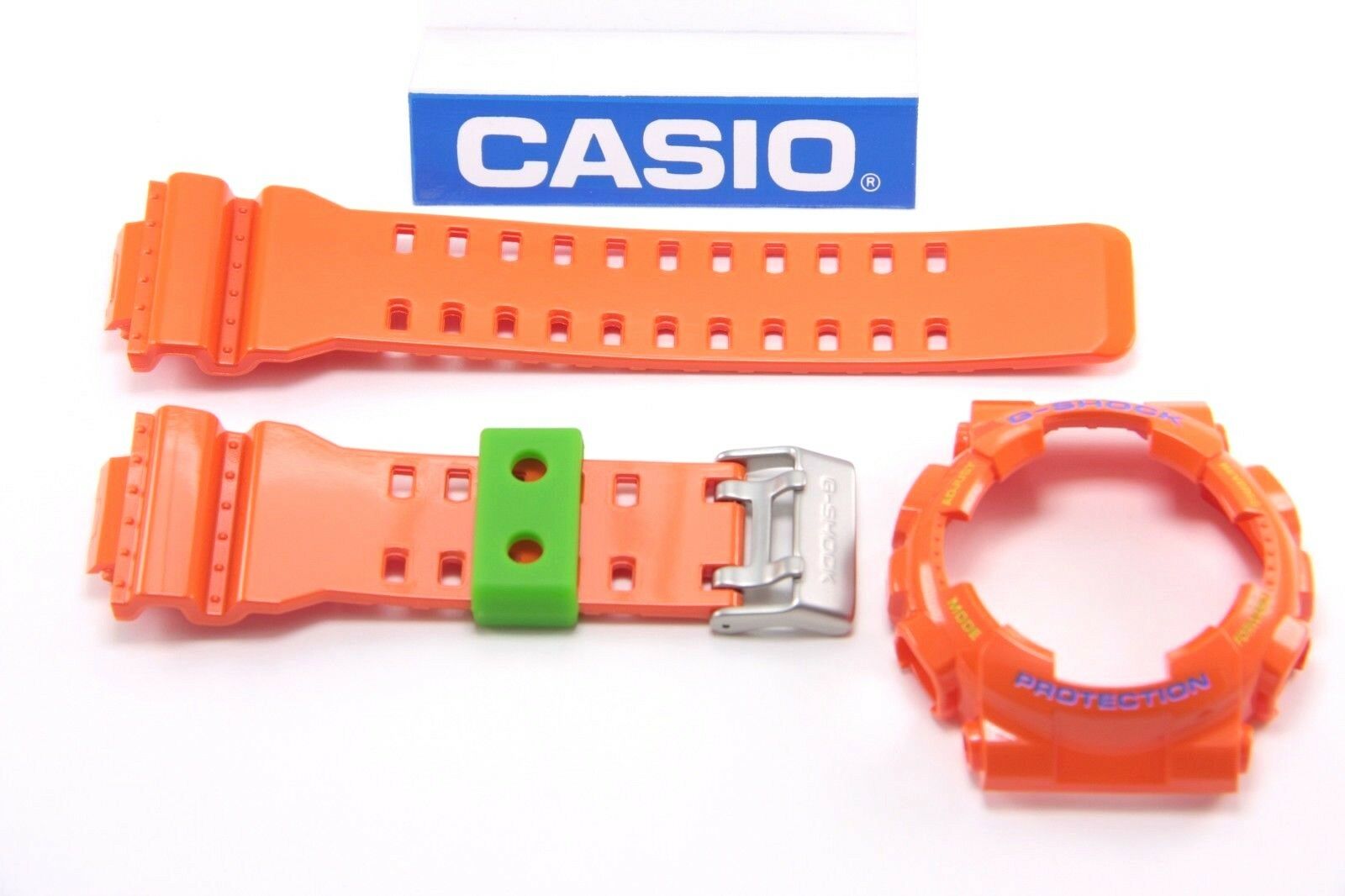 CASIO GA-110A-4 G-Shock Original Hyper Colors Orange BAND & BEZEL Combo GA-110