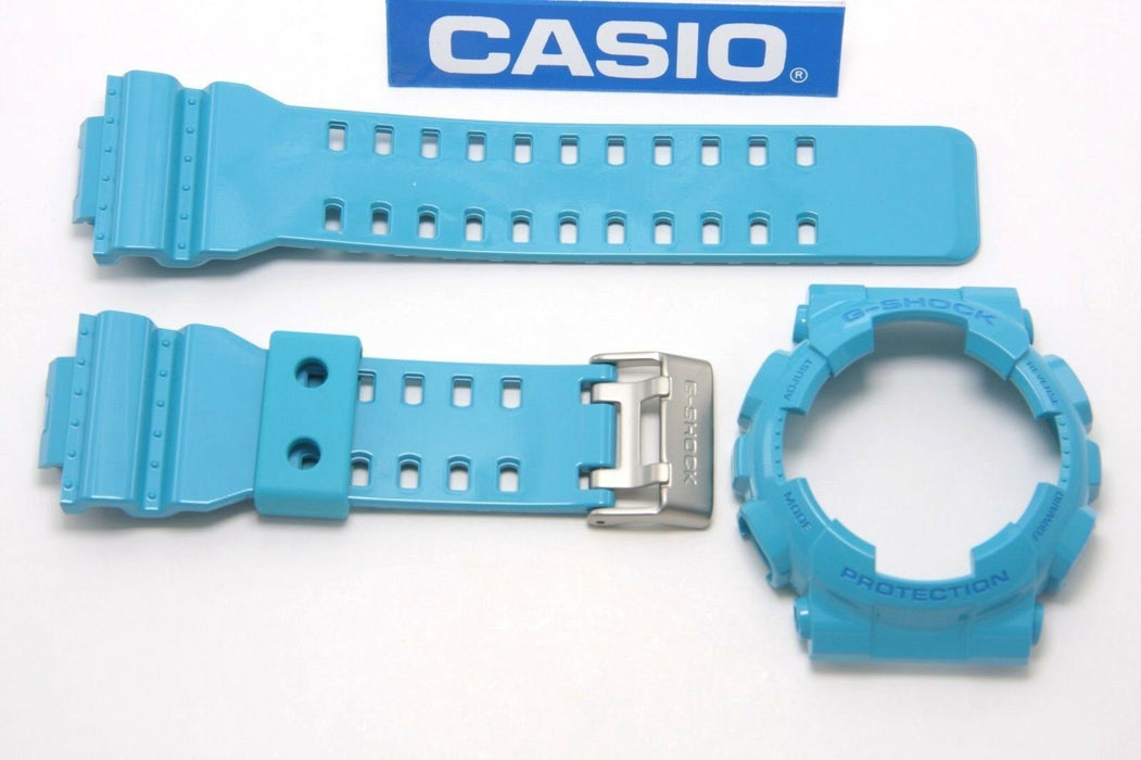 CASIO GA-110B-2 G-Shock Hyper Color All Blue BAND & BEZEL Combo GA-110