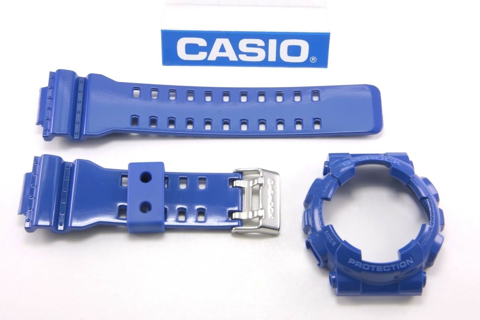 CASIO GA-110BC-2A G-Shock Original All Blue BAND & BEZEL Combo GA-110 GA-110BC
