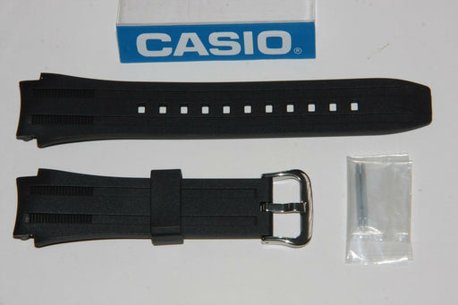 Casio Original New MTP-1326 Watch Band Black Rubber Bnad W/ 2 Pins MTP1326