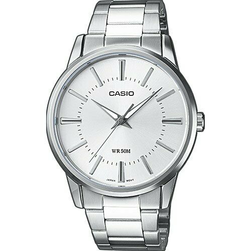 Casio New Original MTP-1303D-7A Analog Mens Watch Silver Stainless Steel MTP1303