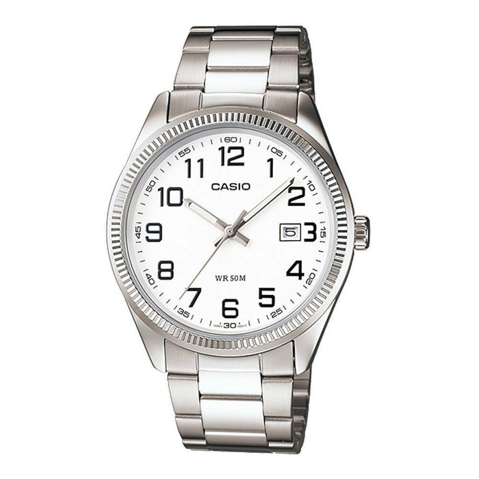 Casio MTP-1302D-7B New Original Men Analog Stainless Steel Watch WR 50M MTP1302D
