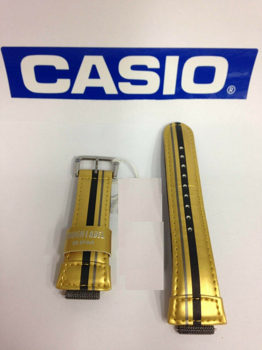Casio NEW Watch Band GOLD LEATHER DW-003B Strap  Original Watchband RARE