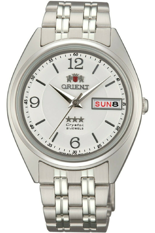 Orient Tri Star FAB0000EW9 Automatic Silver Dial Analog Mens Watch 30M WR