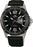 Orient Gents FUG1X002B9 Black Dial Black Leather Analog Mens Watch 50M WR